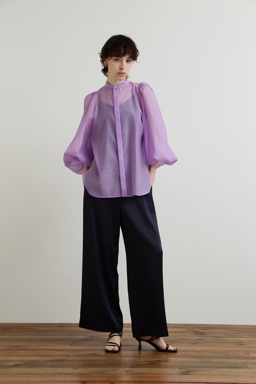 【ヒューエルミュージアム/hueLe Museum】の【STUMBLY】Satin ワイドパンツ 人気、トレンドファッション・服の通販 founy(ファニー) 　ファッション　Fashion　レディースファッション　Fashion for Women　パンツ　Pants & Trousers　サテン　Satin, Glossy Fabric　シンプル　Simple, Minimal　ワイド　Wide, Wide Fit　other-7|ID: prp329100003651596 ipo3291000000035812128