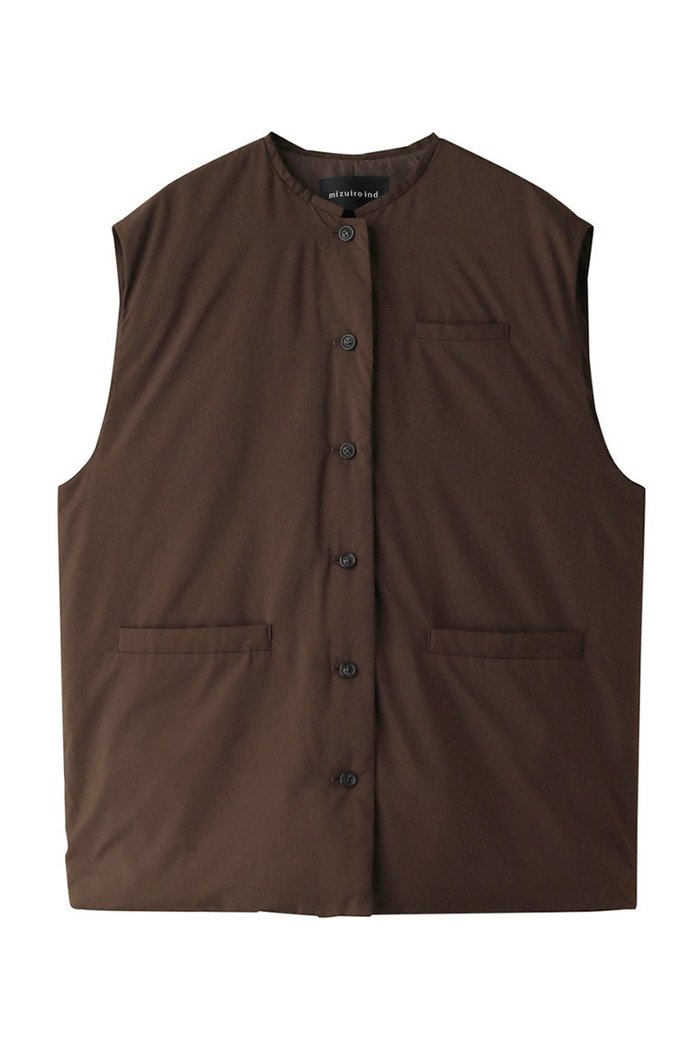 【ミズイロ インド/mizuiro ind】のdown gilet ジレ インテリア・キッズ・メンズ・レディースファッション・服の通販 founy(ファニー) https://founy.com/ ファッション Fashion レディースファッション WOMEN アウター Coat Outerwear ジャケット Jackets インナー Inner シンプル Simple ジャケット Jacket ダウン Down 冬 Winter |ID: prp329100003651607 ipo3291000000028403840