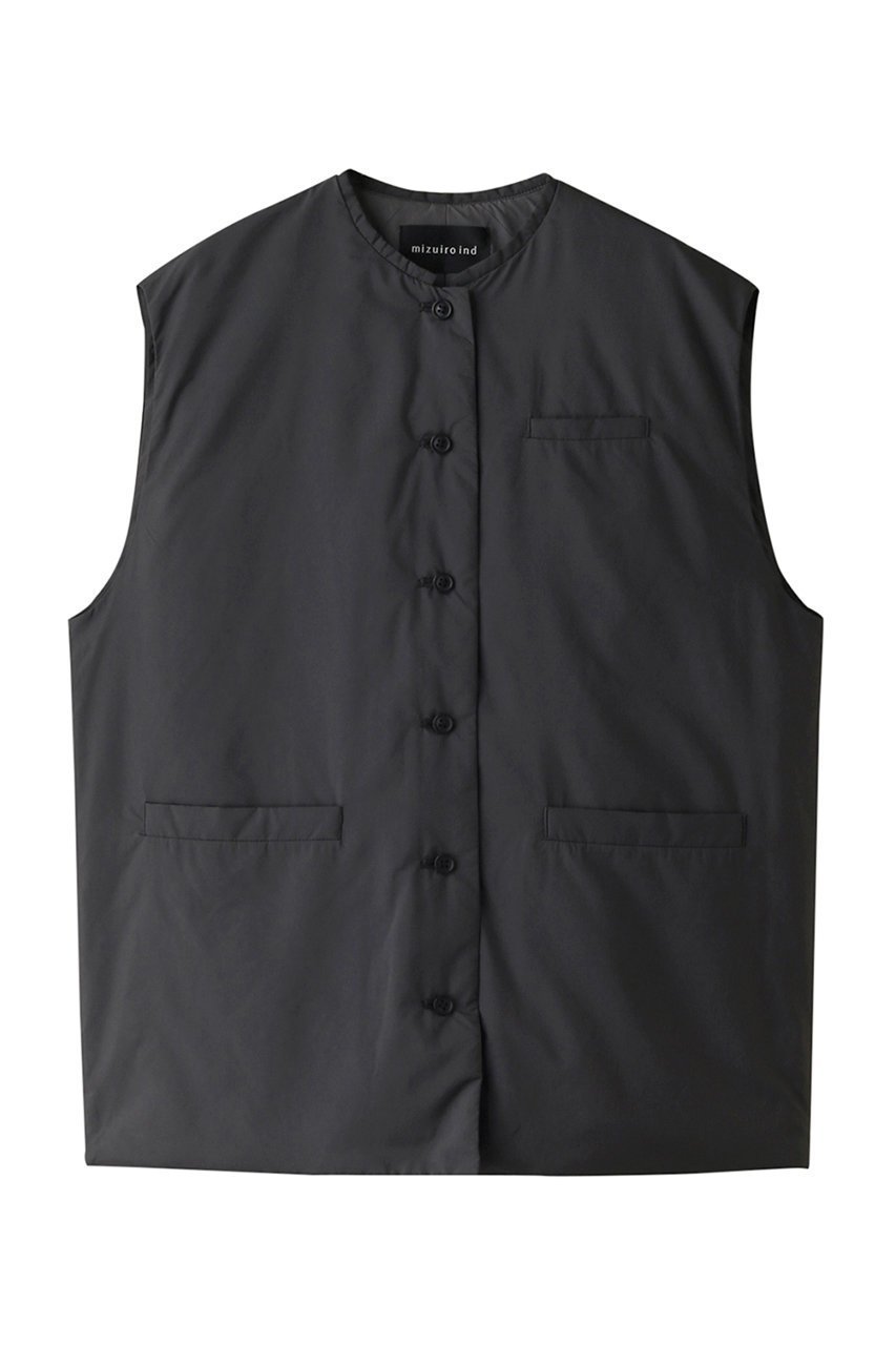 【ミズイロ インド/mizuiro ind】のdown gilet ジレ インテリア・キッズ・メンズ・レディースファッション・服の通販 founy(ファニー) 　ファッション　Fashion　レディースファッション　WOMEN　アウター　Coat Outerwear　ジャケット　Jackets　インナー　Inner　シンプル　Simple　ジャケット　Jacket　ダウン　Down　冬　Winter　gray|ID: prp329100003651607 ipo3291000000028403842