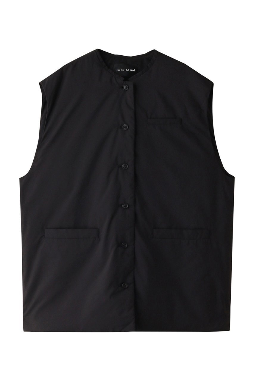 【ミズイロ インド/mizuiro ind】のdown gilet ジレ インテリア・キッズ・メンズ・レディースファッション・服の通販 founy(ファニー) 　ファッション　Fashion　レディースファッション　WOMEN　アウター　Coat Outerwear　ジャケット　Jackets　インナー　Inner　シンプル　Simple　ジャケット　Jacket　ダウン　Down　冬　Winter　black|ID: prp329100003651607 ipo3291000000028403843