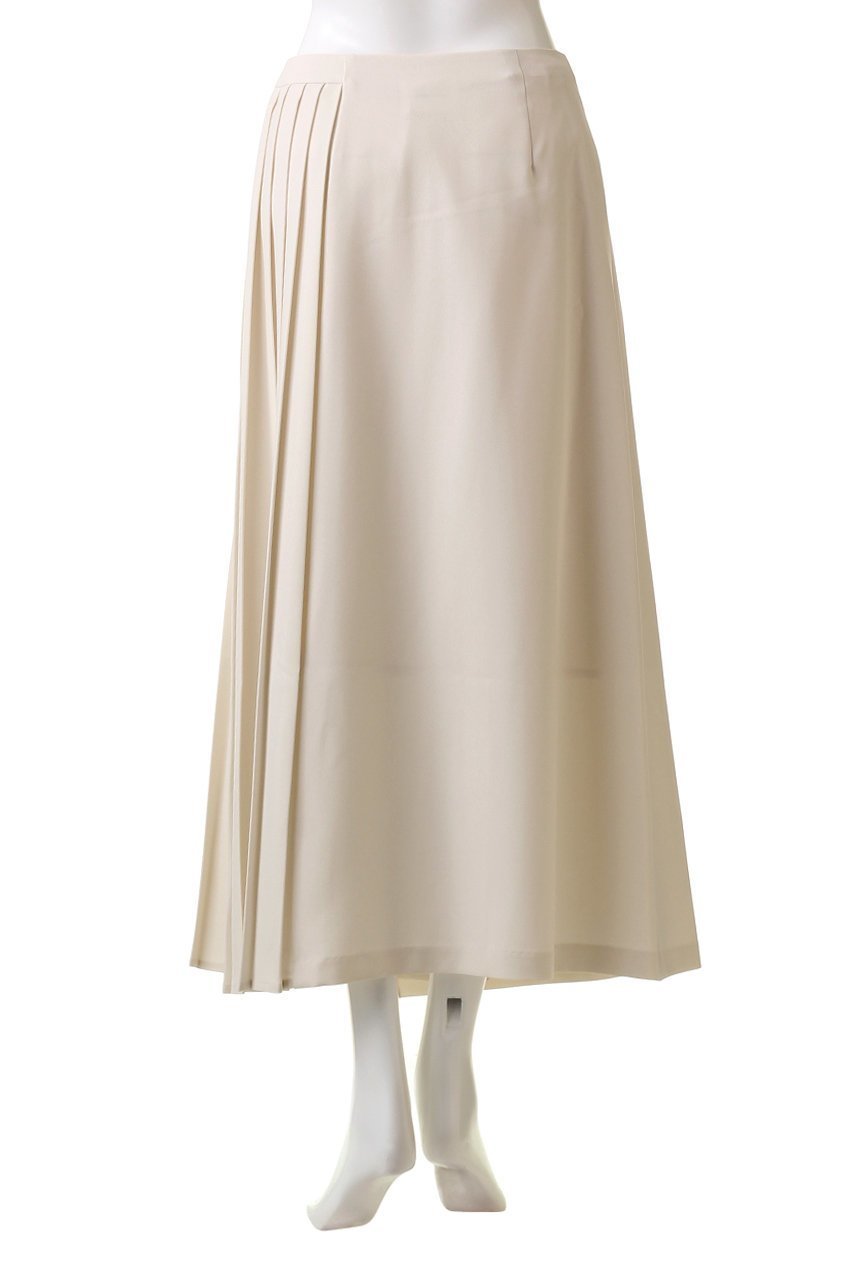 【ミディウミソリッド/MIDIUMISOLID】のasymmetry pleats wrap SK スカート 人気、トレンドファッション・服の通販 founy(ファニー) 　ファッション　Fashion　レディースファッション　Fashion for Women　スカート　Skirts　ロングスカート　Long Skirts / Maxi & Midi Skirts　アシンメトリー　Asymmetrical Style　シンプル　Simple, Minimal　フェミニン　Feminine, Girly　プリーツ　Pleats, Pleated　ラップ　Wrap, Wrap Design　ロング　Long, Long-Length　エレガント 上品　Elegant　other-4|ID: prp329100003655854 ipo3291000000035509624
