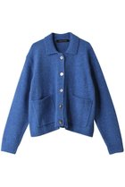 【ミズイロ インド/mizuiro ind】のshort CD with collar カーディガン blue|ID: prp329100003655865 ipo3291000000029958251