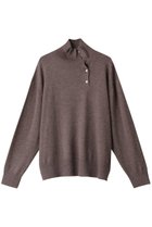 【ミズイロ インド/mizuiro ind】のhigh neck button detail P/O プルオーバー 人気、トレンドファッション・服の通販 founy(ファニー) ファッション Fashion レディースファッション WOMEN トップス・カットソー Tops/Tshirt ニット Knit Tops プルオーバー Pullover ハイネック High Neck 冬 Winter 秋 Autumn/Fall thumbnail gray|ID: prp329100003655866 ipo3291000000026949430