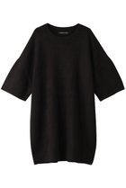 【ミズイロ インド/mizuiro ind】のhalf slv c/neck tunic チュニック black|ID: prp329100003655867 ipo3291000000029958200