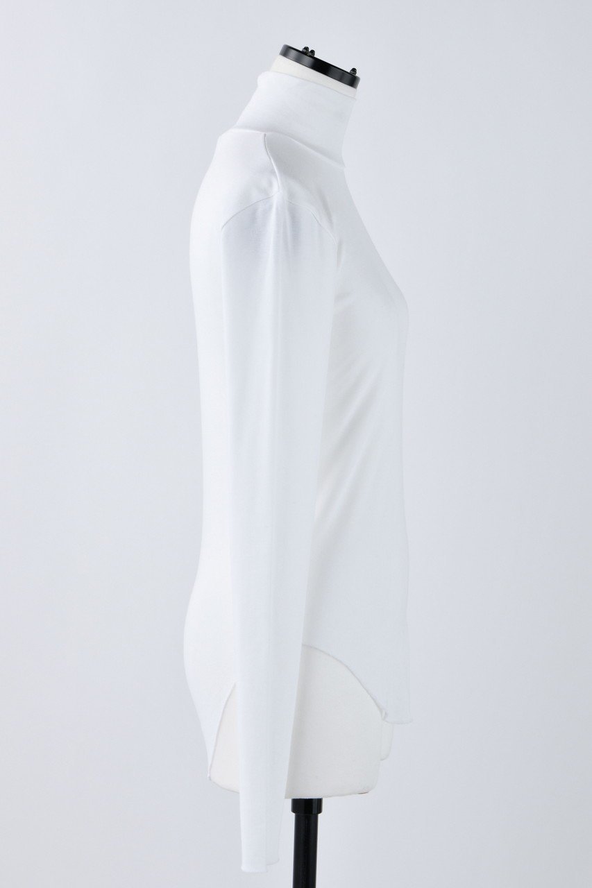【ナゴンスタンス/nagonstans】のコンパクトフライス ハイネック 人気、トレンドファッション・服の通販 founy(ファニー) 　ファッション　Fashion　レディースファッション　Fashion for Women　トップス・カットソー　Cut & Sew Tops　シャツ・ブラウス・オフィスカジュアル　Elegant Blouses & Button-Ups　ロングTシャツ・Tシャツ　Longline T-Shirts & Tees　カットソー・ベーシックTシャツ　Cut-and-Sewn Tops / Stretch Tees & Basics　インド　Indian Textile　インナー　Innerwear　オーガニック　Organic Cotton　カットソー　Cut and Sewn Top　コンパクト　Compact, Small Size　スリーブ　Sleeve, Long Sleeve / Short Sleeve　ハイネック　High Neck, Mock Neck　バランス　Balance, Style Balance　ラウンド　Round, Round Neck　ロング　Long, Long-Length　洗える　Machine Washable　other-4|ID: prp329100003655892 ipo3291000000032846570