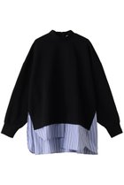 【ナゴンスタンス/nagonstans】のダンボール Docking P.O/プルオーバー Black|ID: prp329100003655897 ipo3291000000036988521