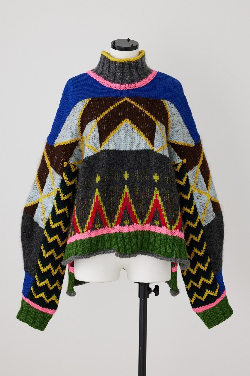 【ナゴンスタンス/nagonstans】のJacquard P.O/プルオーバー 人気、トレンドファッション・服の通販 founy(ファニー) 　ファッション　Fashion　レディースファッション　Fashion for Women　トップス・カットソー　Cut & Sew Tops　ニット　Knit Tops & Sweaters　カジュアルプルオーバー・ニットトップス　Pullovers & Knit Tops / Casual Pullovers　 other-1|ID: prp329100003655899 ipo3291000000035067931