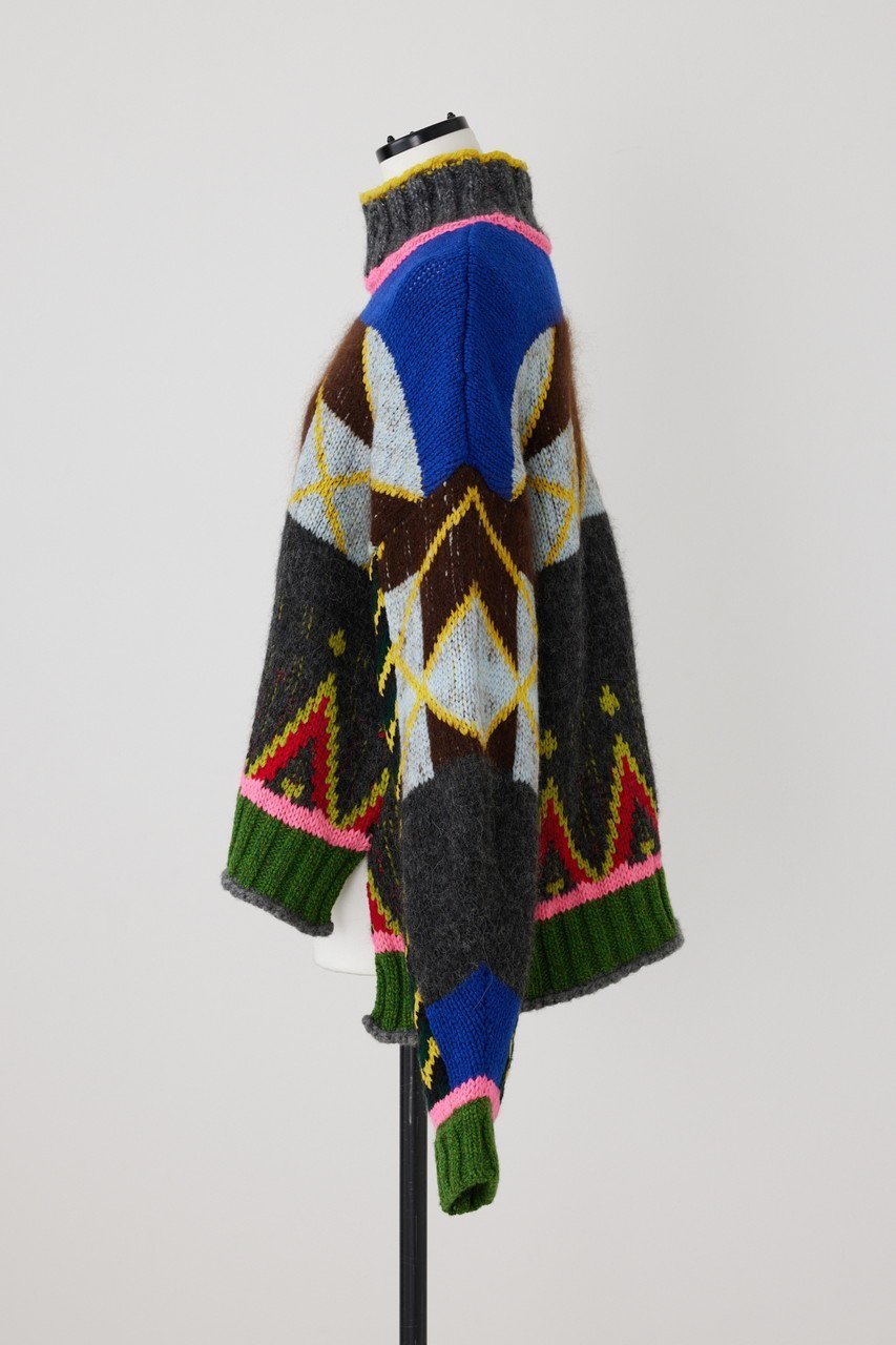 【ナゴンスタンス/nagonstans】のJacquard P.O/プルオーバー 人気、トレンドファッション・服の通販 founy(ファニー) 　ファッション　Fashion　レディースファッション　Fashion for Women　トップス・カットソー　Cut & Sew Tops　ニット　Knit Tops & Sweaters　カジュアルプルオーバー・ニットトップス　Pullovers & Knit Tops / Casual Pullovers　other-2|ID: prp329100003655899 ipo3291000000035067933