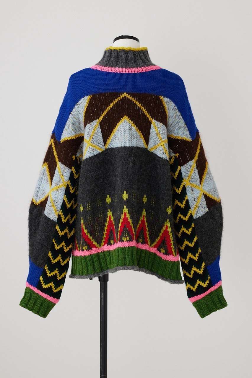 【ナゴンスタンス/nagonstans】のJacquard P.O/プルオーバー 人気、トレンドファッション・服の通販 founy(ファニー) 　ファッション　Fashion　レディースファッション　Fashion for Women　トップス・カットソー　Cut & Sew Tops　ニット　Knit Tops & Sweaters　カジュアルプルオーバー・ニットトップス　Pullovers & Knit Tops / Casual Pullovers　other-3|ID: prp329100003655899 ipo3291000000035067934