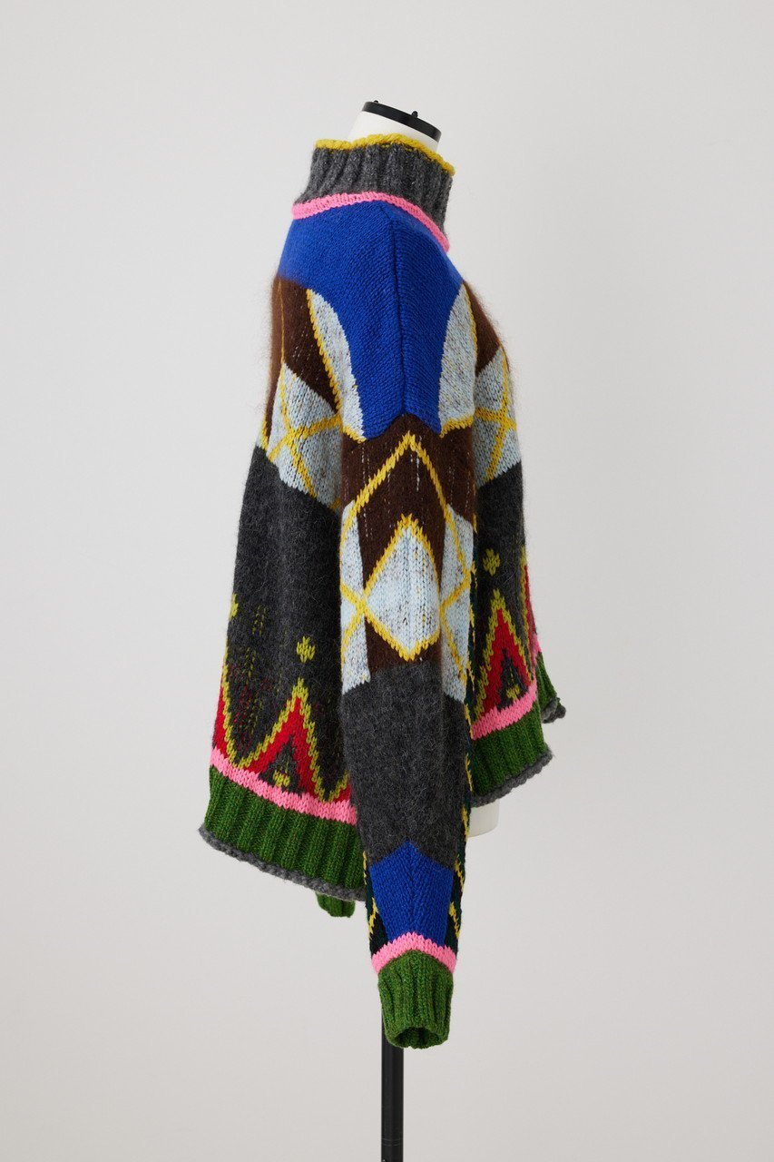 【ナゴンスタンス/nagonstans】のJacquard P.O/プルオーバー 人気、トレンドファッション・服の通販 founy(ファニー) 　ファッション　Fashion　レディースファッション　Fashion for Women　トップス・カットソー　Cut & Sew Tops　ニット　Knit Tops & Sweaters　カジュアルプルオーバー・ニットトップス　Pullovers & Knit Tops / Casual Pullovers　other-4|ID: prp329100003655899 ipo3291000000035067935