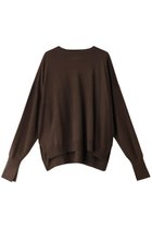 【ミディウミソリッド/MIDIUMISOLID】のbasic knit PO プルオーバー brown|ID: prp329100003658268 ipo3291000000029814350