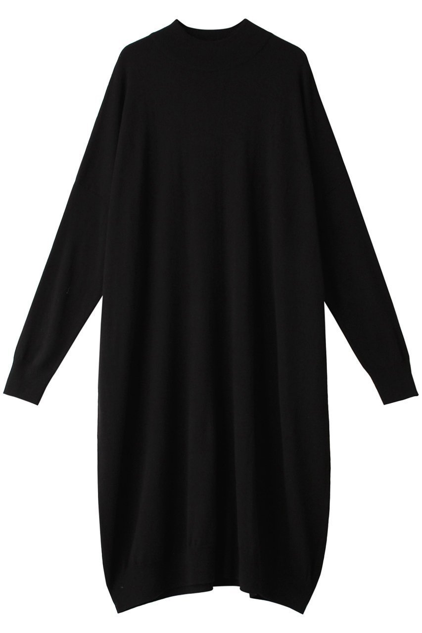 【ミズイロ インド/mizuiro ind】のh/neck wide OP ワンピース インテリア・キッズ・メンズ・レディースファッション・服の通販 founy(ファニー) 　ファッション　Fashion　レディースファッション　Fashion for Women　ワンピース　Dresses　チュニック　Tunic Tops & Dresses　チュニック　Tunic, Long Top　ハイネック　High Neck, Mock Neck　ロング　Long, Long-Length　定番　Standard, Basic Item　black|ID: prp329100003658275 ipo3291000000032900609