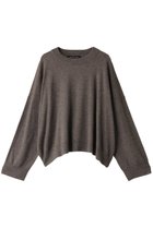 【ミズイロ インド/mizuiro ind】のc/neck wide PO プルオーバー beige|ID:prp329100003658276