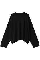 【ミズイロ インド/mizuiro ind】のc/neck wide PO プルオーバー black|ID:prp329100003658276