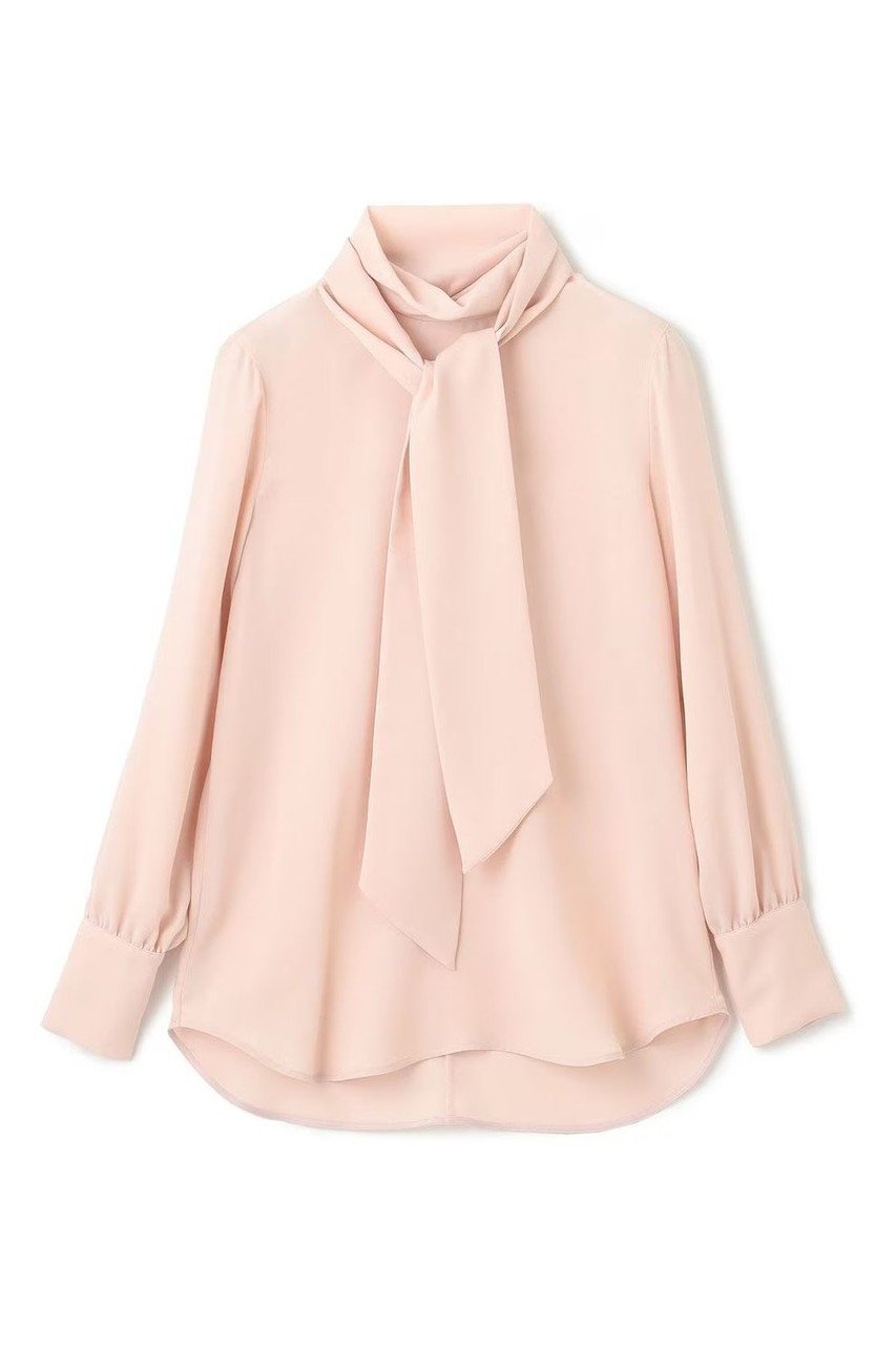 【ベイジ,/BEIGE,】のSTOW(ストー)/ボウタイブラウス インテリア・キッズ・メンズ・レディースファッション・服の通販 founy(ファニー) ファッション Fashion レディースファッション Fashion for Women トップス・カットソー Cut & Sew Tops シャツ・ブラウス・オフィスカジュアル Elegant Blouses & Button-Ups なめらか Smooth, Silky Texture シンプル Simple, Minimal ジョーゼット Georgette, Semi-Sheer Fabric スリーブ Sleeve, Long Sleeve / Short Sleeve ハイネック High Neck, Mock Neck ロング Long, Long-Length 人気 Popular, Best Seller 今季 This Season, Current Season 定番 Standard, Basic Item Nude|ID: prp329100003661043 ipo3291000000036723706