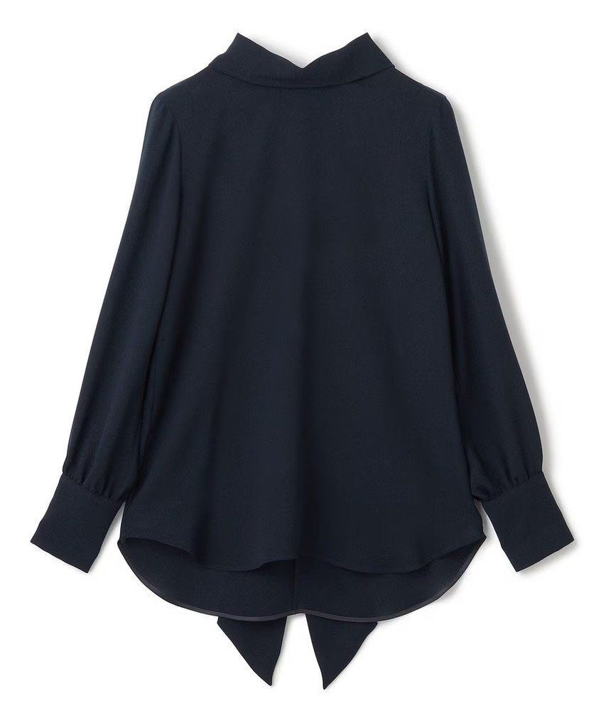 【ベイジ,/BEIGE,】のSTOW(ストー)/ボウタイブラウス 人気、トレンドファッション・服の通販 founy(ファニー) ファッション Fashion レディースファッション Fashion for Women トップス・カットソー Cut & Sew Tops シャツ・ブラウス・オフィスカジュアル Elegant Blouses & Button-Ups なめらか Smooth, Silky Texture シンプル Simple, Minimal ジョーゼット Georgette, Semi-Sheer Fabric スリーブ Sleeve, Long Sleeve / Short Sleeve ハイネック High Neck, Mock Neck ロング Long, Long-Length 人気 Popular, Best Seller 今季 This Season, Current Season 定番 Standard, Basic Item other-5|ID: prp329100003661043 ipo3291000000036723712