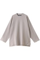 【メゾンスペシャル/MAISON SPECIAL】の【UNISEX】18G無地ニットクルーネックPO G.BGE(グレーベージュ)|ID:prp329100003661055