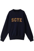 【サイ サイベーシックス/Scye SCYE BASICS】の【SCYE BASICS】フリース バック ジャージー スエットシャツ ネイビー|ID:prp329100003664099