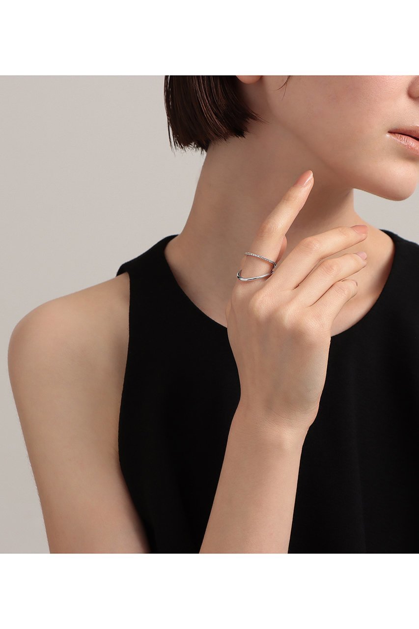 【プラス ヴァンドーム/Plus Vendome】のFINELINETATOO シルバー2連リング 人気、トレンドファッション・服の通販 founy(ファニー) 　ファッション　Fashion　レディースファッション　Fashion for Women　ジュエリー　Jewelry　ファッションリング　Fashion Rings　シルバー　Silver, Metallic Silver　シンプル　Simple, Minimal　フィット　Fit, Slim Fit　メタル　Metal, Metal Parts　other-8|ID: prp329100003668816 ipo3291000000031383787