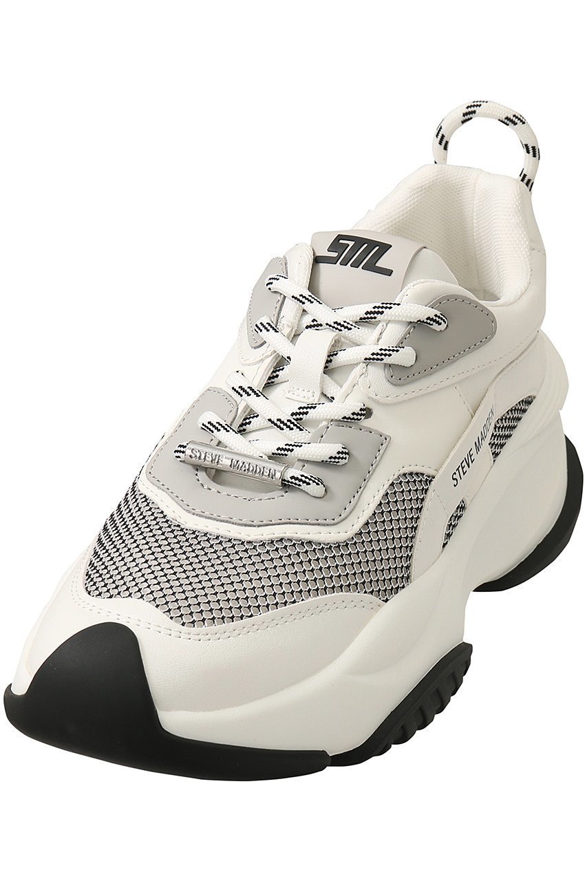 【スティーブマデン/STEVE MADDEN】のBELISSIMO ボリュームソールスニーカー インテリア・キッズ・メンズ・レディースファッション・服の通販 founy(ファニー) ファッション Fashion レディースファッション Fashion for Women ショート Short, Short Length スニーカー Sneakers, Trainers トレンド Trend, Trending Now パターン Pattern, Design Print ラップ Wrap, Wrap Design 厚底 Platform Shoes ホワイトグレー|ID: prp329100003668860 ipo3291000000036554868
