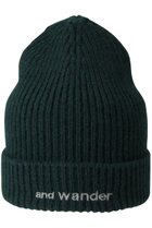 【アンドワンダー/and wander】の【UNISEX】Shetland wool cap グリーン|ID: prp329100003668868 ipo3291000000032856601