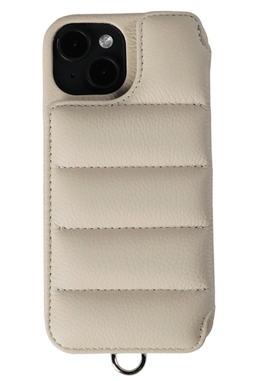 【デミュウ/DEMIU】のiPhone15 BALLON 背面収納スマホケース ストラップ別売 インテリア・キッズ・メンズ・レディースファッション・服の通販 founy(ファニー) 　ファッション　Fashion　レディースファッション　Fashion for Women　ショルダー　Shoulder, Shoulder Strap　スタンド　Stand Collar, Upright Stand　スリット　Slit, Slit Detail　財布　Wallet, Purse　テクスチャー　Texture, Textured Fabric　デニム　Denim, Jeans Material　フィット　Fit, Slim Fit　ポケット　Pocket, Pocket Detail　マグネット　Magnet, Magnetic Closure　モコモコ　Fuzzy, Fluffy　ユニセックス　Unisex, Genderless　ラップ　Wrap, Wrap Design　おすすめ　Recommended / Our Picks　スマホケース　Smartphone Case　iPhone アイフォーン　iPhone　ベージュ|ID: prp329100003668883 ipo3291000000032816126
