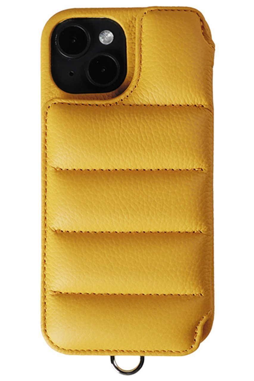 【デミュウ/DEMIU】のiPhone15 BALLON 背面収納スマホケース ストラップ別売 インテリア・キッズ・メンズ・レディースファッション・服の通販 founy(ファニー) 　ファッション　Fashion　レディースファッション　Fashion for Women　ショルダー　Shoulder, Shoulder Strap　スタンド　Stand Collar, Upright Stand　スリット　Slit, Slit Detail　財布　Wallet, Purse　テクスチャー　Texture, Textured Fabric　デニム　Denim, Jeans Material　フィット　Fit, Slim Fit　ポケット　Pocket, Pocket Detail　マグネット　Magnet, Magnetic Closure　モコモコ　Fuzzy, Fluffy　ユニセックス　Unisex, Genderless　ラップ　Wrap, Wrap Design　おすすめ　Recommended / Our Picks　スマホケース　Smartphone Case　iPhone アイフォーン　iPhone　サフラン|ID: prp329100003668883 ipo3291000000032816131