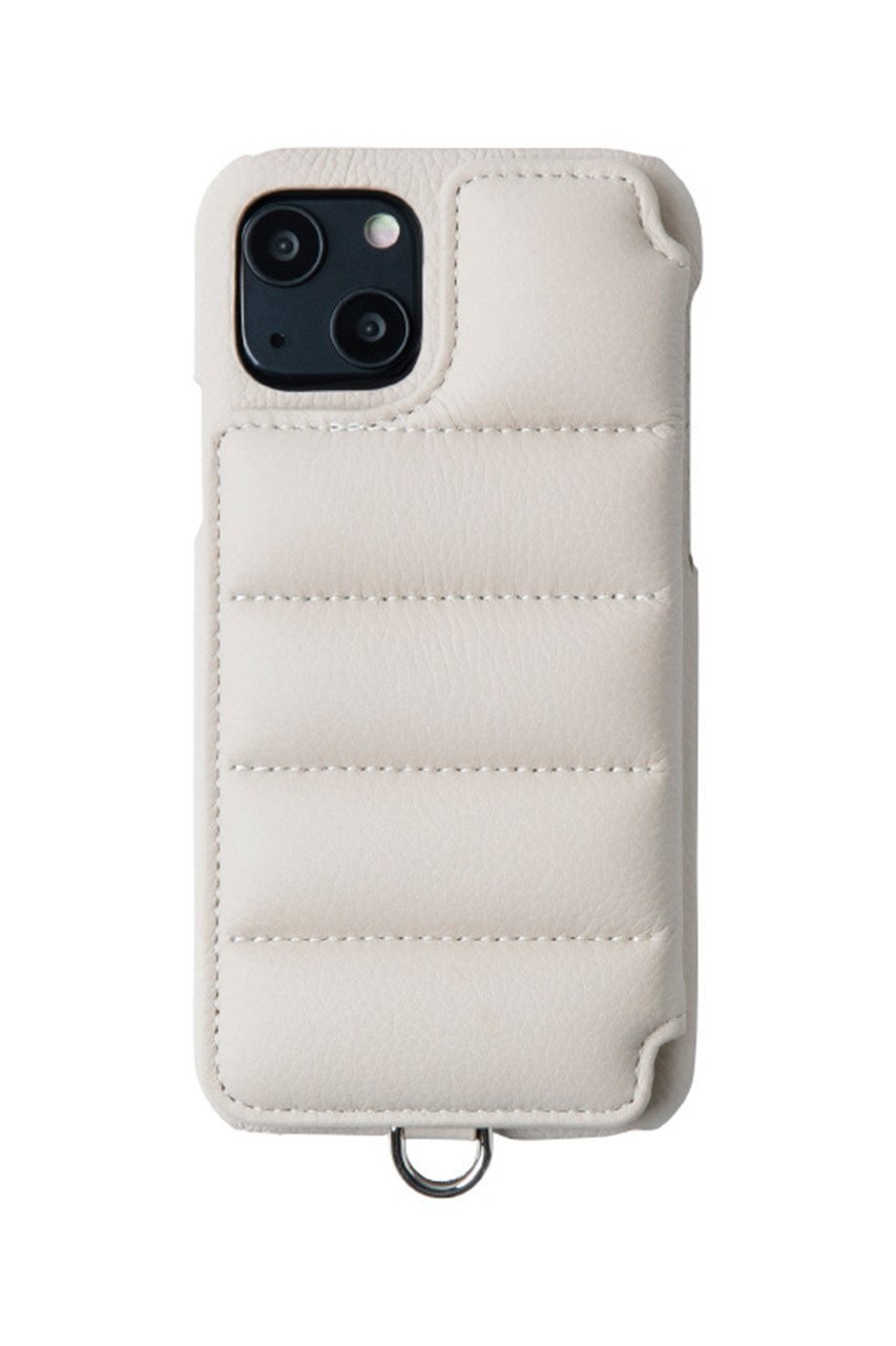 【デミュウ/DEMIU】のiPhone14 BALLON 背面収納スマホケース ストラップ別売 インテリア・キッズ・メンズ・レディースファッション・服の通販 founy(ファニー) 　ファッション　Fashion　レディースファッション　Fashion for Women　ショルダー　Shoulder, Shoulder Strap　スタンド　Stand Collar, Upright Stand　スリット　Slit, Slit Detail　財布　Wallet, Purse　テクスチャー　Texture, Textured Fabric　デニム　Denim, Jeans Material　フィット　Fit, Slim Fit　ポケット　Pocket, Pocket Detail　マグネット　Magnet, Magnetic Closure　モコモコ　Fuzzy, Fluffy　ユニセックス　Unisex, Genderless　ラップ　Wrap, Wrap Design　おすすめ　Recommended / Our Picks　スマホケース　Smartphone Case　iPhone アイフォーン　iPhone　ベージュ|ID: prp329100003668884 ipo3291000000032851896