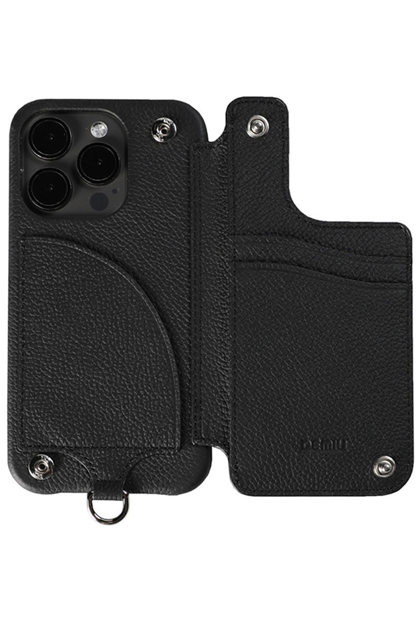 【デミュウ/DEMIU】のiPhone15 POCHE 背面収納スマホケース ストラップ別売 人気、トレンドファッション・服の通販 founy(ファニー) 　ファッション　Fashion　レディースファッション　Fashion for Women　ショルダー　Shoulder, Shoulder Strap　スリット　Slit, Slit Detail　財布　Wallet, Purse　デニム　Denim, Jeans Material　フランス　France, French　ポケット　Pocket, Pocket Detail　マグネット　Magnet, Magnetic Closure　ユニセックス　Unisex, Genderless　ラップ　Wrap, Wrap Design　おすすめ　Recommended / Our Picks　スマホケース　Smartphone Case　iPhone アイフォーン　iPhone　other-5|ID: prp329100003668888 ipo3291000000032799767