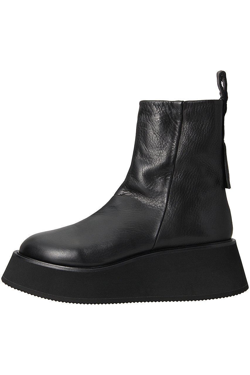 【ピアッカセッテ/ph7+】の厚底ラウンドトゥショートブーツ インテリア・キッズ・メンズ・レディースファッション・服の通販 founy(ファニー) ファッション Fashion レディースファッション Fashion for Women ショート Short, Short Length 人気 Popular, Best Seller 厚底 Platform Shoes 定番 Standard, Basic Item A/W・秋冬 Autumn/Winter ブラック|ID: prp329100003668905 ipo3291000000036652181