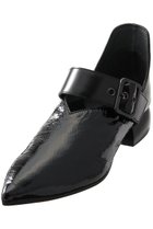 【ピアッカセッテ/ph7+】のワンストラップバブーシュ 人気、トレンドファッション・服の通販 founy(ファニー) ファッション Fashion レディースファッション Fashion for Women オケージョン Occasion Wear シューズ Shoes, Footwear フラット Flat, Flat Shoes エレガント 上品 Elegant 人気 Popular, Best Seller 定番 Standard, Basic Item thumbnail ブラックエナメルコンビ|ID: prp329100003668910 ipo3291000000036179975