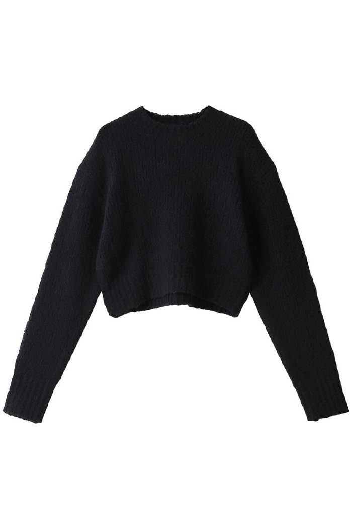 【アルアバイル/allureville】のウールブークレクロップドプルオーバー インテリア・キッズ・メンズ・レディースファッション・服の通販 founy(ファニー) https://founy.com/ ファッション Fashion レディースファッション WOMEN トップス・カットソー Tops/Tshirt ニット Knit Tops プルオーバー Pullover ショート Short テクスチャー Texture トレンド Trend |ID: prp329100003670839 ipo3291000000030032941