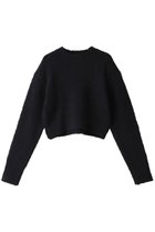 【アルアバイル/allureville】のウールブークレクロップドプルオーバー ネイビー|ID: prp329100003670839 ipo3291000000030032942