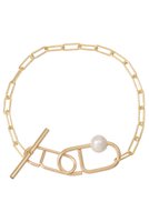 【ナチュラリジュエリ/NATURALI JEWELRY】のクリップチェーンバーエンドブレスレット 人気、トレンドファッション・服の通販 founy(ファニー) ファッション Fashion レディースファッション Fashion for Women ジュエリー Jewelry チェーン&カフブレスレット Cuff & Chain Bracelets バングル・カフブレスレット Bangles & Cuff Bracelets おすすめ Recommended / Our Picks セットアップ Set-Up, Coordinated Outfit チェーン Chain, Chain Strap パール Pearl, Pearl Accent ブレスレット Bracelet, Wristband モチーフ Motif, Design Theme 再入荷 Restock / Back in Stock |ID:prp329100003670851