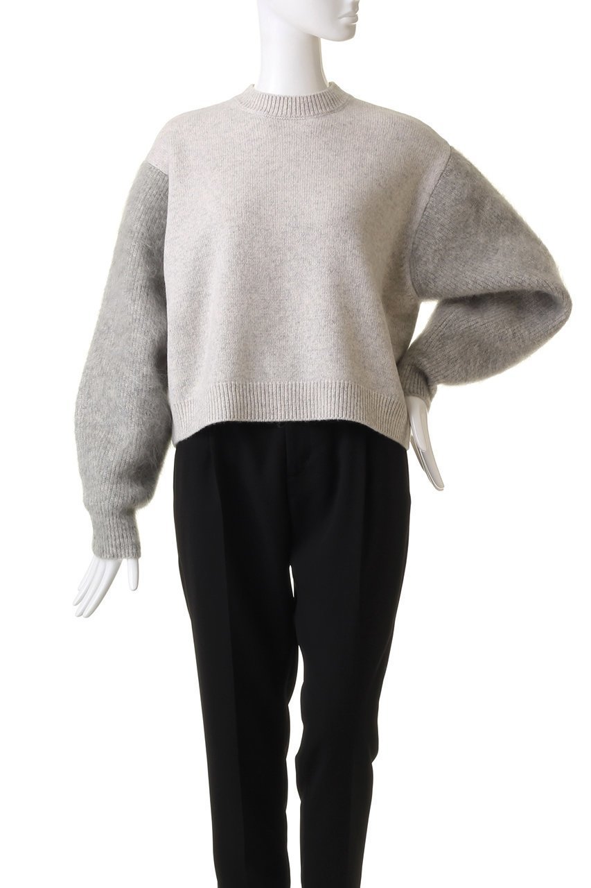 【エリオポール/heliopole】の【PROTAGONISTA】CN MOHAIR SLVニット 人気、トレンドファッション・服の通販 founy(ファニー) 　ファッション　Fashion　レディースファッション　Fashion for Women　トップス・カットソー　Cut & Sew Tops　ニット　Knit Tops & Sweaters　カジュアルプルオーバー・ニットトップス　Pullovers & Knit Tops / Casual Pullovers　シンプル　Simple, Minimal　トレンド　Trend, Trending Now　other-2|ID: prp329100003670856 ipo3291000000036098847