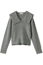 【リムアーク/RIM.ARK】のWarm v neck knit/ニット ライトグリーン|ID:prp329100003670884