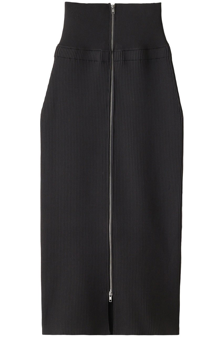 【リムアーク/RIM.ARK】のHigh waist 2way knit SK/ニットスカート インテリア・キッズ・メンズ・レディースファッション・服の通販 founy(ファニー) 　ファッション　Fashion　レディースファッション　Fashion for Women　スカート　Skirts　ロングスカート　Long Skirts / Maxi & Midi Skirts　ジップ　Zip, Zipper　スリット　Slit, Slit Detail　ロング　Long, Long-Length　グレー|ID: prp329100003670887 ipo3291000000032823085