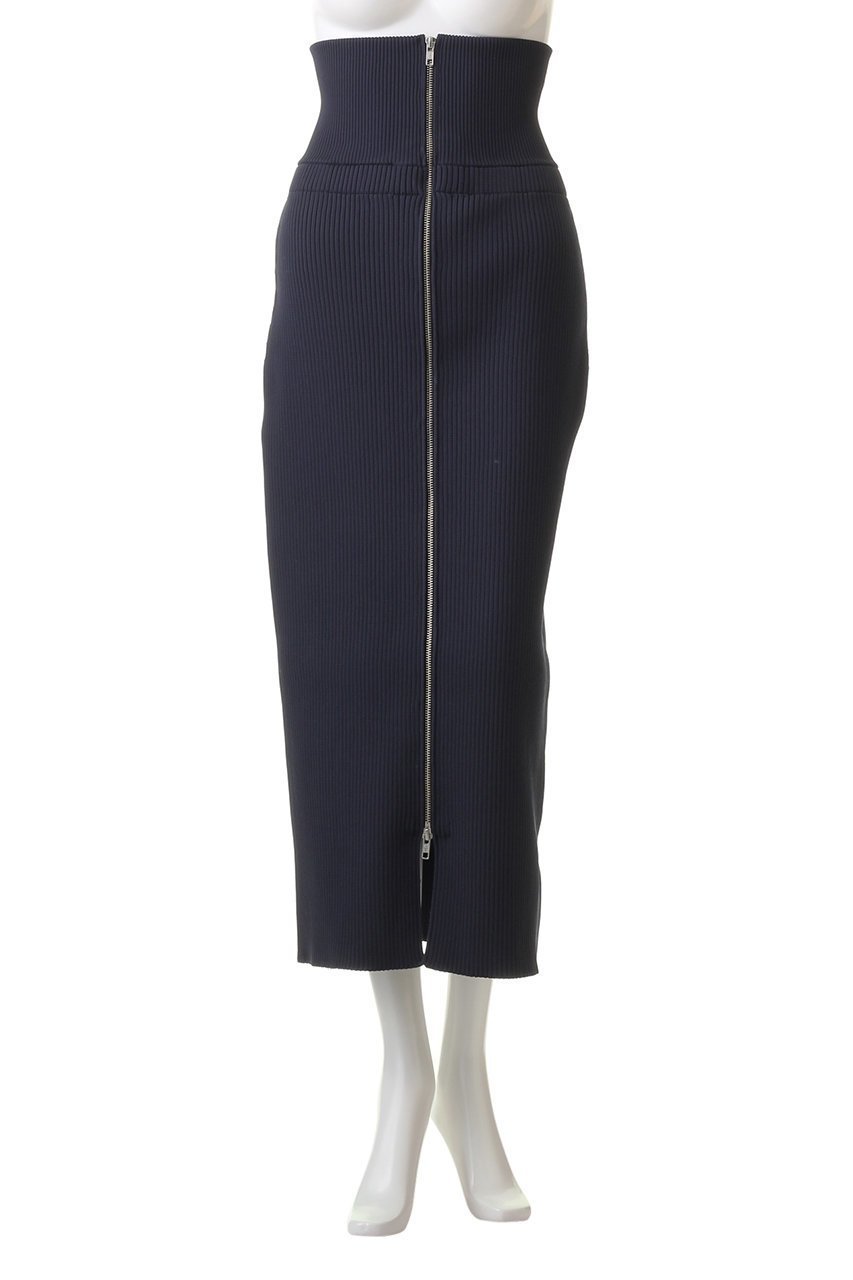 【リムアーク/RIM.ARK】のHigh waist 2way knit SK/ニットスカート 人気、トレンドファッション・服の通販 founy(ファニー) 　ファッション　Fashion　レディースファッション　Fashion for Women　スカート　Skirts　ロングスカート　Long Skirts / Maxi & Midi Skirts　ジップ　Zip, Zipper　スリット　Slit, Slit Detail　ロング　Long, Long-Length　other-2|ID: prp329100003670887 ipo3291000000035279475