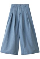 【ヒューエルミュージアム/hueLe Museum】の【STUMBLY】High Waist Wideパンツ ブルー|ID: prp329100003672196 ipo3291000000036864611