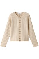 【クラネ/CLANE】のLINE UP BUTTON KNIT TOPS/ニット 人気、トレンドファッション・服の通販 founy(ファニー) ファッション Fashion レディースファッション Fashion for Women トップス・カットソー Cut & Sew Tops ニット Knit Tops & Sweaters カジュアルプルオーバー・ニットトップス Pullovers & Knit Tops / Casual Pullovers ジップ Zip, Zipper ストライプ Stripe, Striped Pattern スリット Slit, Slit Detail ヨーク Yoke, Yoke Design ワイドリブ Wide Rib, Wide Ribbed Knit |ID:prp329100003672235