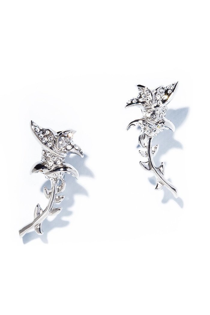 【イリスフォーセブン/IRIS 47】のRose イヤリング インテリア・キッズ・メンズ・レディースファッション・服の通販 founy(ファニー) https://founy.com/ ファッション Fashion レディースファッション Fashion for Women ジュエリー Jewelry ファッションリング Fashion Rings イヤリング・フープ・ドロップタイプ Hoop, Drop & Clip Earrings おすすめ Recommended / Our Picks イヤリング Earrings ガラス Glass, Glassware フォルム Silhouette, Form 片耳 One-Ear, Single Earring |ID: prp329100003672255 ipo3291000000036197253