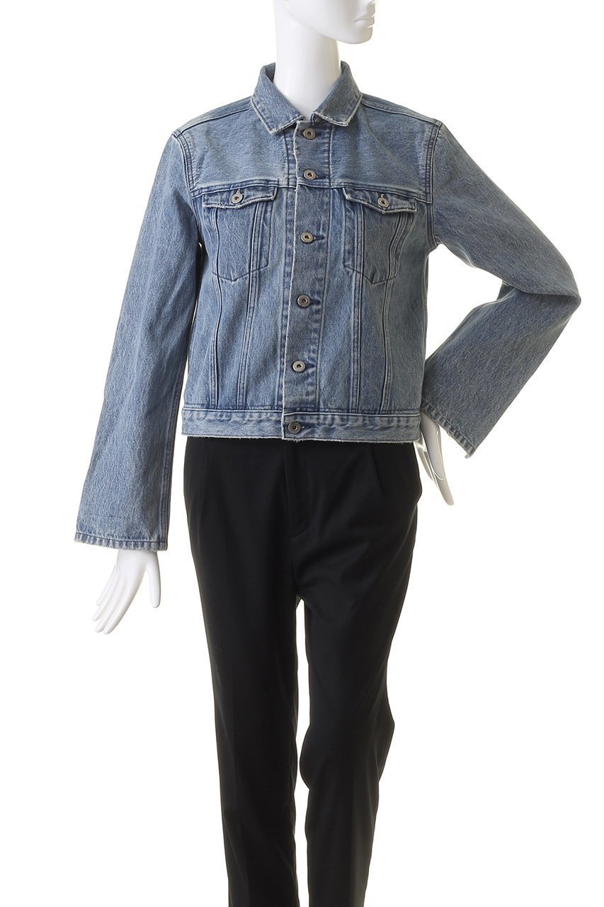 【エリオポール/heliopole】の【woadblue】Back Balloon ジャケット 人気、トレンドファッション・服の通販 founy(ファニー) 　ファッション　Fashion　レディースファッション　Fashion for Women　アウター　Coat / Outerwear Collection　レディースジャケット・軽アウター　Jackets　クロップド　Cropped, Short Length　ジャケット　Jacket, Outerwear　スリット　Slit, Slit Detail　トレンド　Trend, Trending Now　バルーン　Balloon, Balloon Silhouette　other-2|ID: prp329100003672266 ipo3291000000035491755