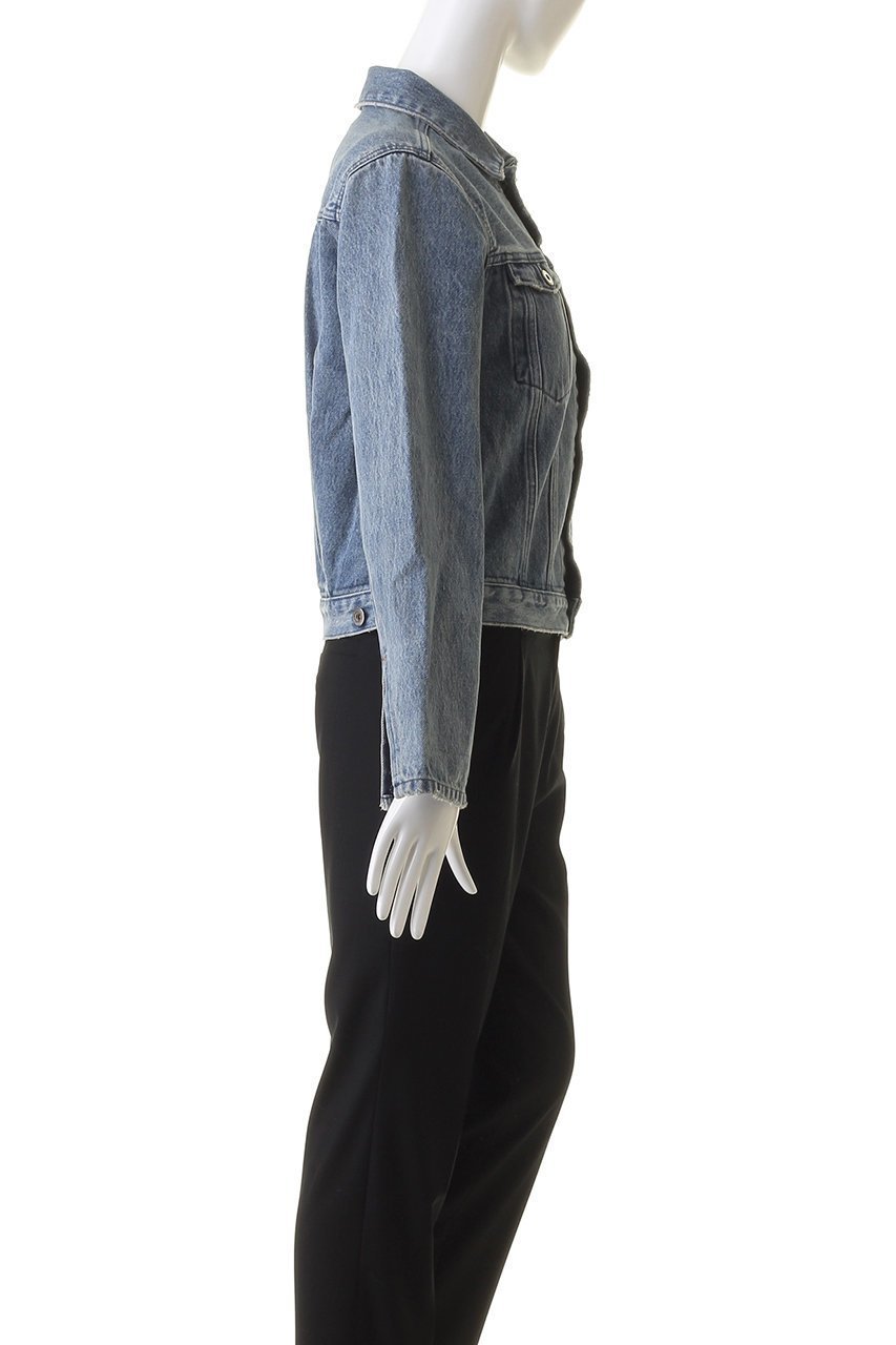 【エリオポール/heliopole】の【woadblue】Back Balloon ジャケット 人気、トレンドファッション・服の通販 founy(ファニー) 　ファッション　Fashion　レディースファッション　Fashion for Women　アウター　Coat / Outerwear Collection　レディースジャケット・軽アウター　Jackets　クロップド　Cropped, Short Length　ジャケット　Jacket, Outerwear　スリット　Slit, Slit Detail　トレンド　Trend, Trending Now　バルーン　Balloon, Balloon Silhouette　other-3|ID: prp329100003672266 ipo3291000000035491756