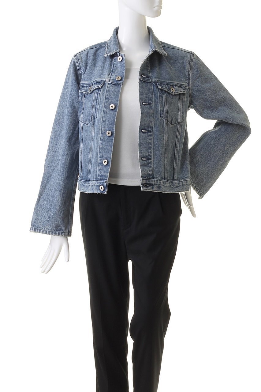 【エリオポール/heliopole】の【woadblue】Back Balloon ジャケット 人気、トレンドファッション・服の通販 founy(ファニー) 　ファッション　Fashion　レディースファッション　Fashion for Women　アウター　Coat / Outerwear Collection　レディースジャケット・軽アウター　Jackets　クロップド　Cropped, Short Length　ジャケット　Jacket, Outerwear　スリット　Slit, Slit Detail　トレンド　Trend, Trending Now　バルーン　Balloon, Balloon Silhouette　other-7|ID: prp329100003672266 ipo3291000000035491763