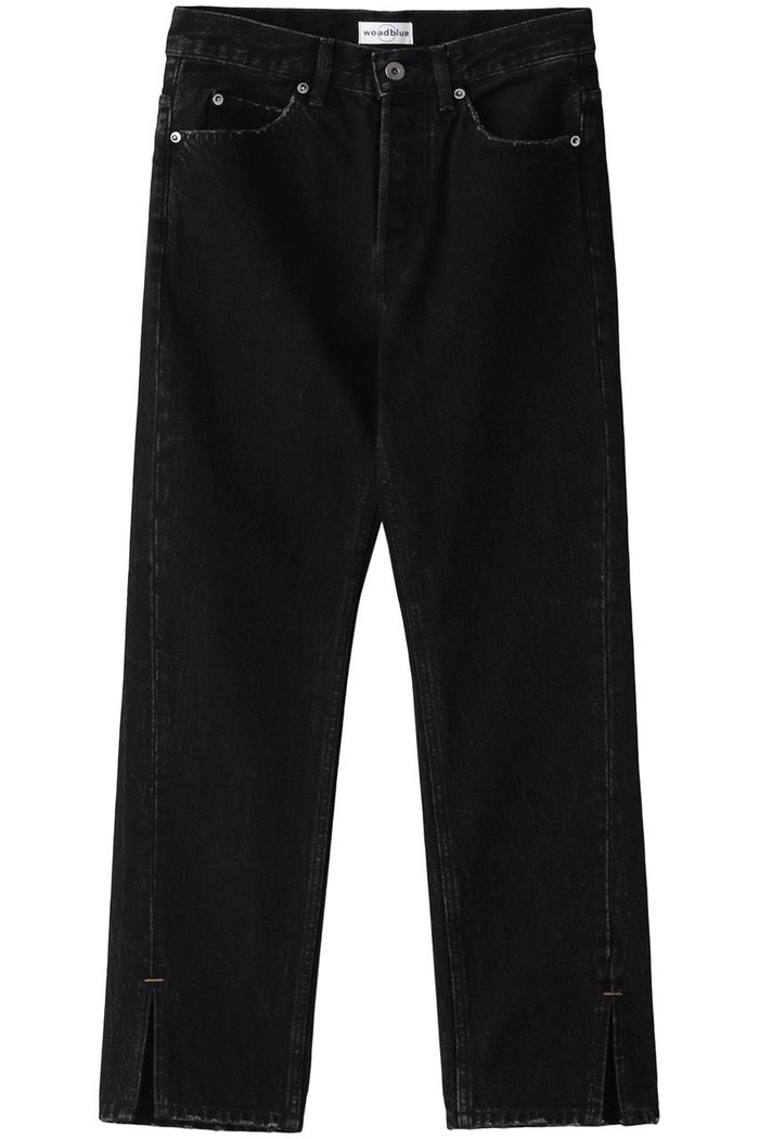 【エリオポール/heliopole】の【woadblue】Slit Straightパンツ インテリア・キッズ・メンズ・レディースファッション・服の通販 founy(ファニー) https://founy.com/ ファッション Fashion レディースファッション Fashion for Women パンツ Pants & Trousers ストレート Straight, Straight Cut スリット Slit, Slit Detail ダメージ Distressed, Destroyed エレガント 上品 Elegant |ID: prp329100003672267 ipo3291000000032828922