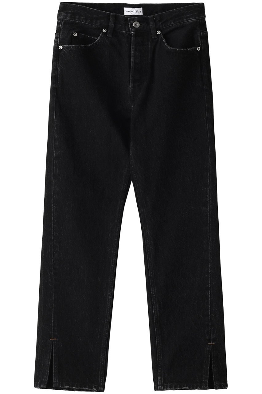 【エリオポール/heliopole】の【woadblue】Slit Straightパンツ 人気、トレンドファッション・服の通販 founy(ファニー) 　ファッション　Fashion　レディースファッション　Fashion for Women　パンツ　Pants & Trousers　ストレート　Straight, Straight Cut　スリット　Slit, Slit Detail　ダメージ　Distressed, Destroyed　エレガント 上品　Elegant　 other-1|ID: prp329100003672267 ipo3291000000032828922