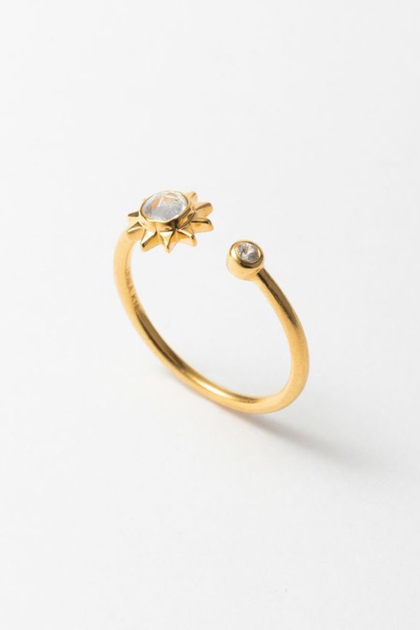 【ヌキテパ/NE QUITTEZ PAS】の【UPALA】Sun リング With レインボームーンストン&ホワイトサファイア インテリア・キッズ・メンズ・レディースファッション・服の通販 founy(ファニー) 　ファッション　Fashion　レディースファッション　Fashion for Women　ジュエリー　Jewelry　チャーム　Charm, Pendant　モチーフ　Motif, Design Theme　ローズ　Rose, Rose Motif　レインボームーンストーン|ID: prp329100003672317 ipo3291000000036110222