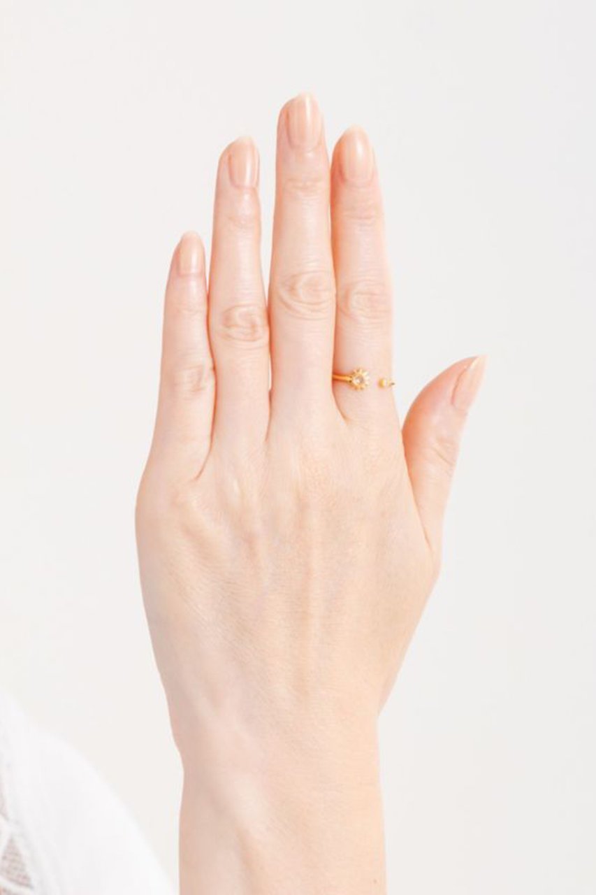 【ヌキテパ/NE QUITTEZ PAS】の【UPALA】Sun リング With レインボームーンストン&ホワイトサファイア 人気、トレンドファッション・服の通販 founy(ファニー) 　ファッション　Fashion　レディースファッション　Fashion for Women　ジュエリー　Jewelry　チャーム　Charm, Pendant　モチーフ　Motif, Design Theme　ローズ　Rose, Rose Motif　other-2|ID: prp329100003672317 ipo3291000000036110223