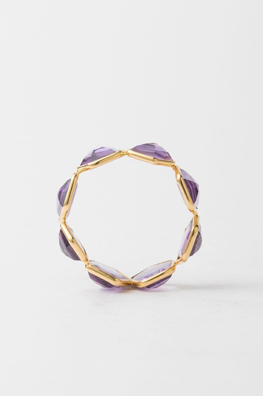【ヌキテパ/NE QUITTEZ PAS】の【UPALA】Amethyst Pentagon エタニティリング 人気、トレンドファッション・服の通販 founy(ファニー) 　ファッション　Fashion　レディースファッション　Fashion for Women　ジュエリー　Jewelry　インド　Indian Textile　ストーン　Stone, Gem-Like　ハンド　Hand, Handmade　other-6|ID: prp329100003672328 ipo3291000000036232518