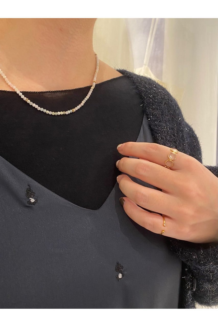 【ヌキテパ/NE QUITTEZ PAS】の【UPALA】Rose Quartz Pentagon エタニティリング 人気、トレンドファッション・服の通販 founy(ファニー) 　ファッション　Fashion　レディースファッション　Fashion for Women　ジュエリー　Jewelry　インド　Indian Textile　ストーン　Stone, Gem-Like　ハンド　Hand, Handmade　other-4|ID: prp329100003672330 ipo3291000000036197217